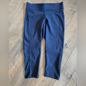 SPALDING Blue Womens Medium Capris